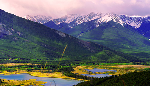 vermillion lakes vanff park