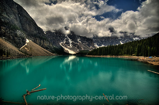 Moraine Lake - the most beautiful lake in the world