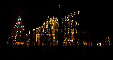 christmas house lights