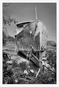 tonemapped hdr black and white image ms lord selkirk II 