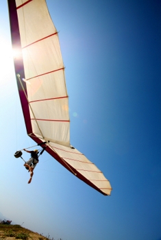 gopro hd camera hang gliding